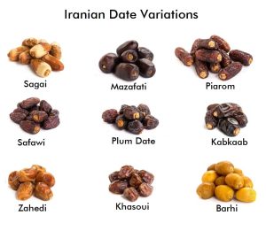 تنوع خرما در ایران